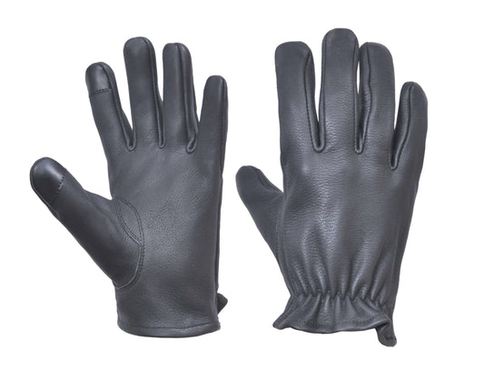 Ladies Unlined Full Finger Deerskin Gloves