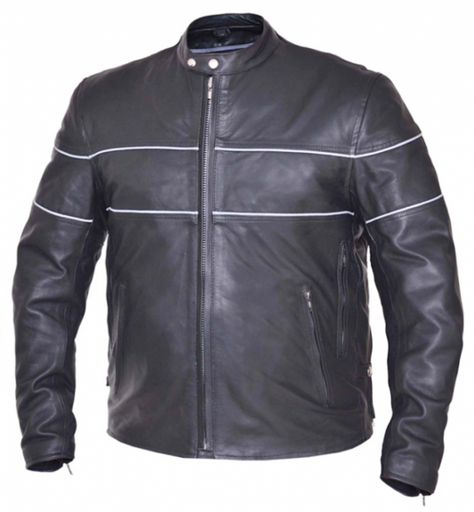 Men's Goatskin Leather Jacket