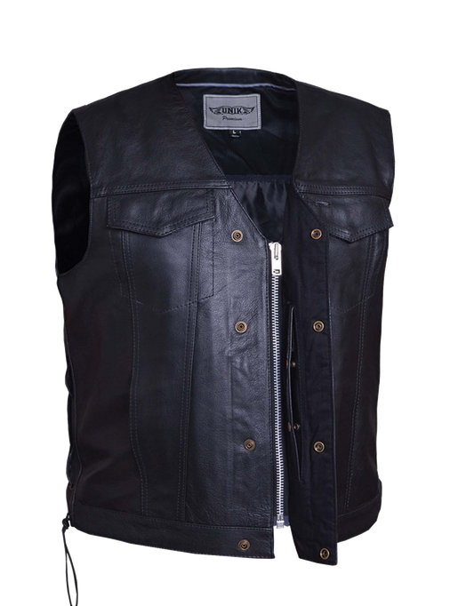 2645.ZP- Men's Cowhide Leather Club Vests