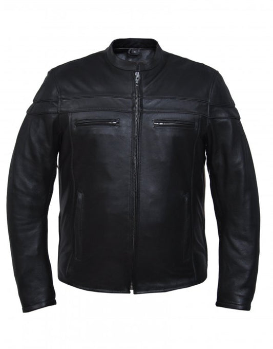 6037.00- Men's Cowhide Leather Jacket