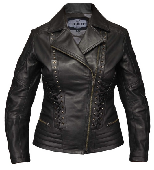 6955.00- Ladies Leather Jacket
