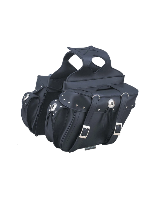 2917.ZP- PVC 13" x 10" x 6" Saddle Bag