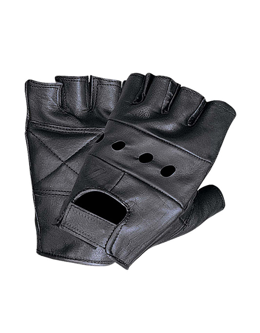 1200.AO- Mens Cowhide Fingerless Gloves
