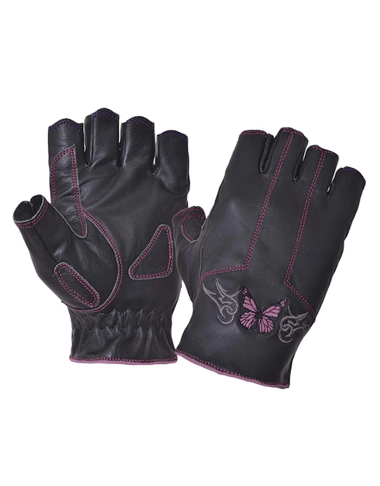 8363.24- Cowhide Ladies fingerless gloves
