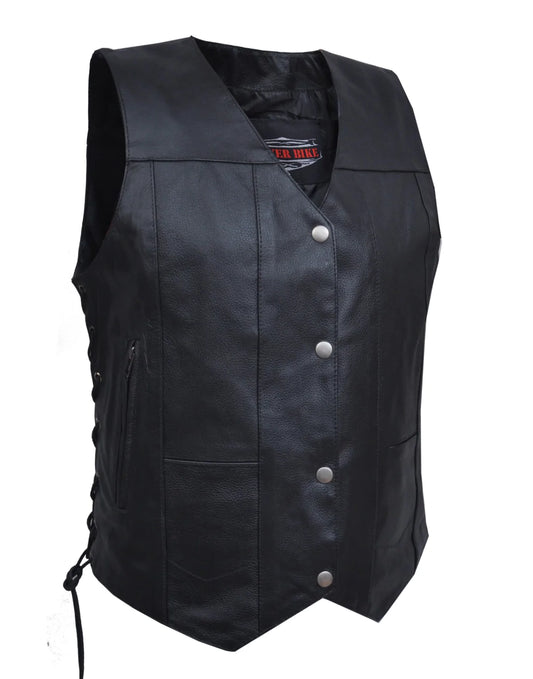 2675.LC- Ladies 10-Pocket Cowhide Vest