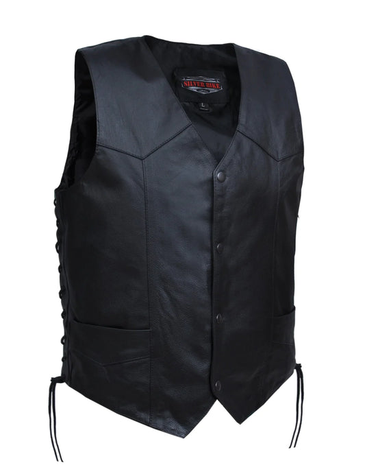 603.00- Men's Premium Traditional Leather Vest
