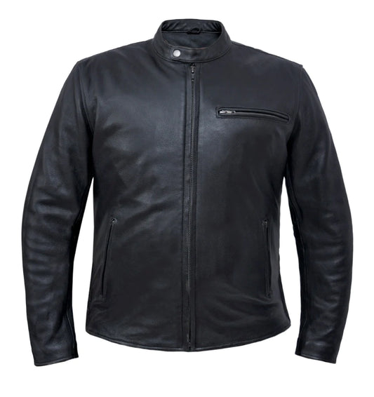502.NK- Men's Cowhide Leather Jacket