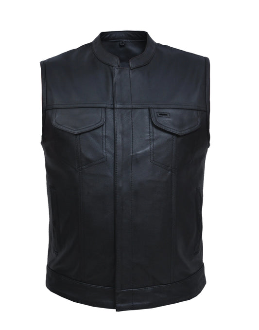 6655.SHT- Men's Premium Leather Vest
