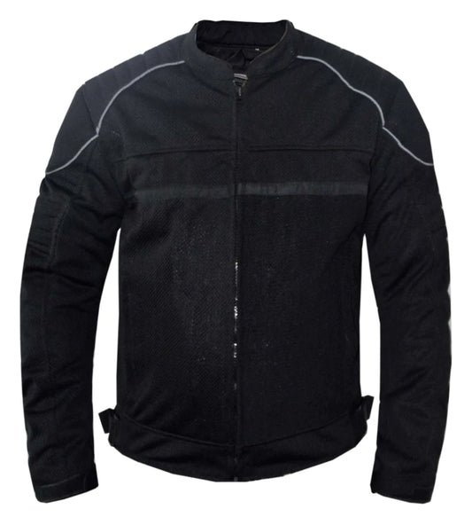 3629- Men's Mesh Textile Motorcycle Jacket