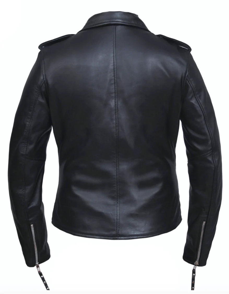 6832- Women's Traditional Leather Jacket