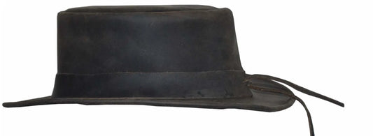 9233- Men's Brown Cowhide Top Hats